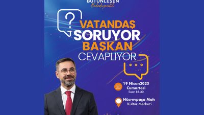 Bitlis Belediye Başkanı Nesrullah Tanğlay, 19 Nisan Cumartesi günü vatandaşlarla