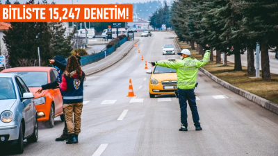 Bitlis İl Emniyet ve Bitlis İl Jandarma Komutanlığının ortak denetimleri