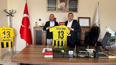 Bitlis Spor’dan Anlamlı Ziyaret Bitlis Spor Kulüp Başkanı Sayın Caner